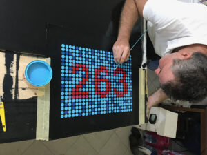 1000 number paintings by Dimitri Likissas