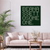 Be an asset to someone by Dimitri Likissas dot painting on wall
