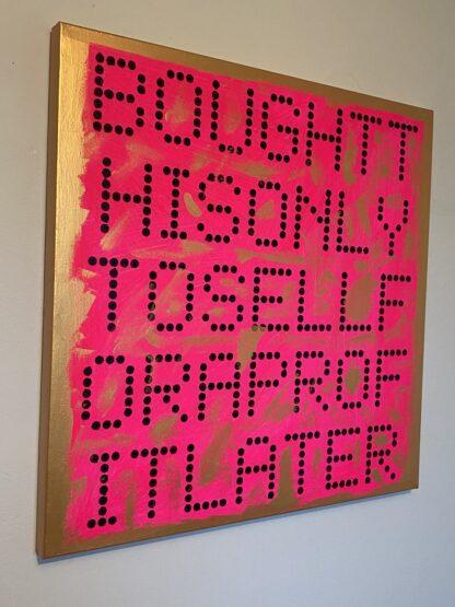 Bought this text art by dimitri likissas2