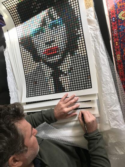 Mick Jagger Portrait Limited Edition Giclee Print - Image 2