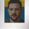 President Zelensky portrait painting by Dimitri Likissas wall painting